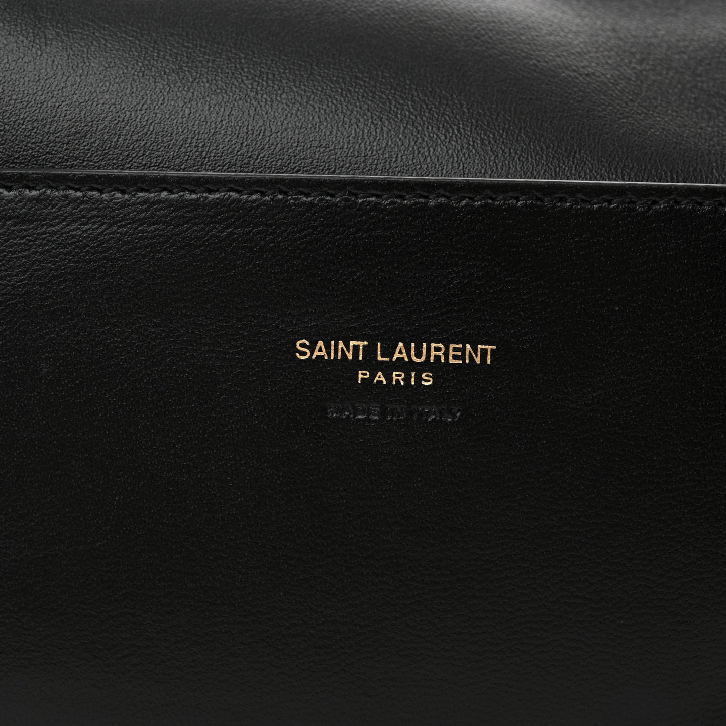 Smooth Calfskin Suede Small Reversible Monogram Kate Satchel Black