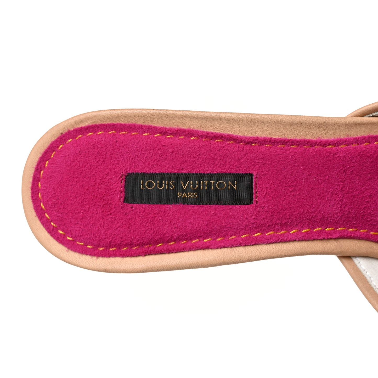 Monogram Multicolor Sandal Mule 39 White