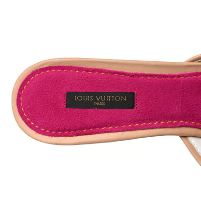 Louis Vuitton Monogram Multicolor Sandal Mule 39 White 7 of 9