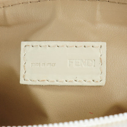 Fendi Zucchino Spalmati FF Multicolor Cosmetic Pouch White Multicolor 6 of 7