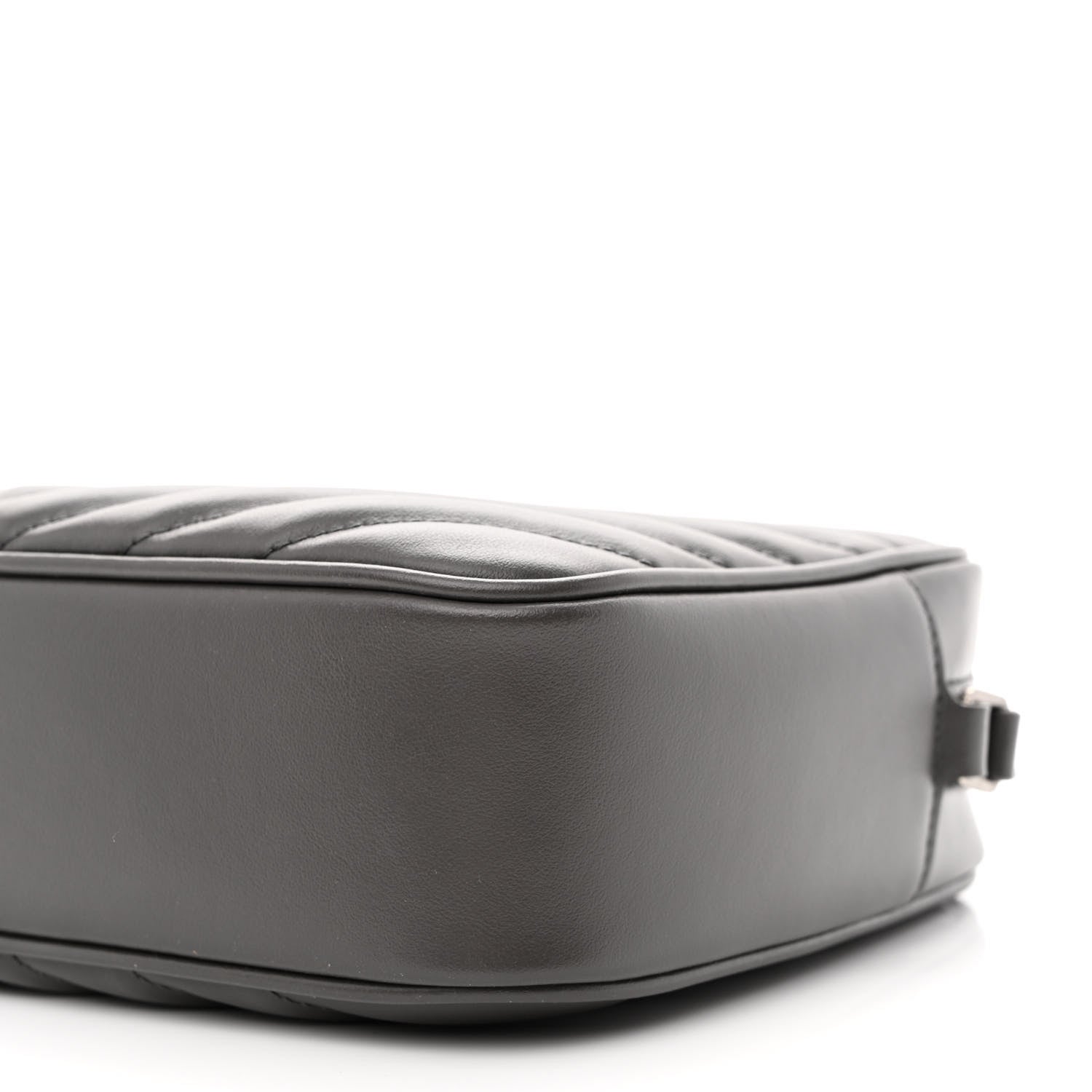 Saint Laurent Calfskin Matelasse Monogram Lou Camera Bag Dark Smog 10 of 11