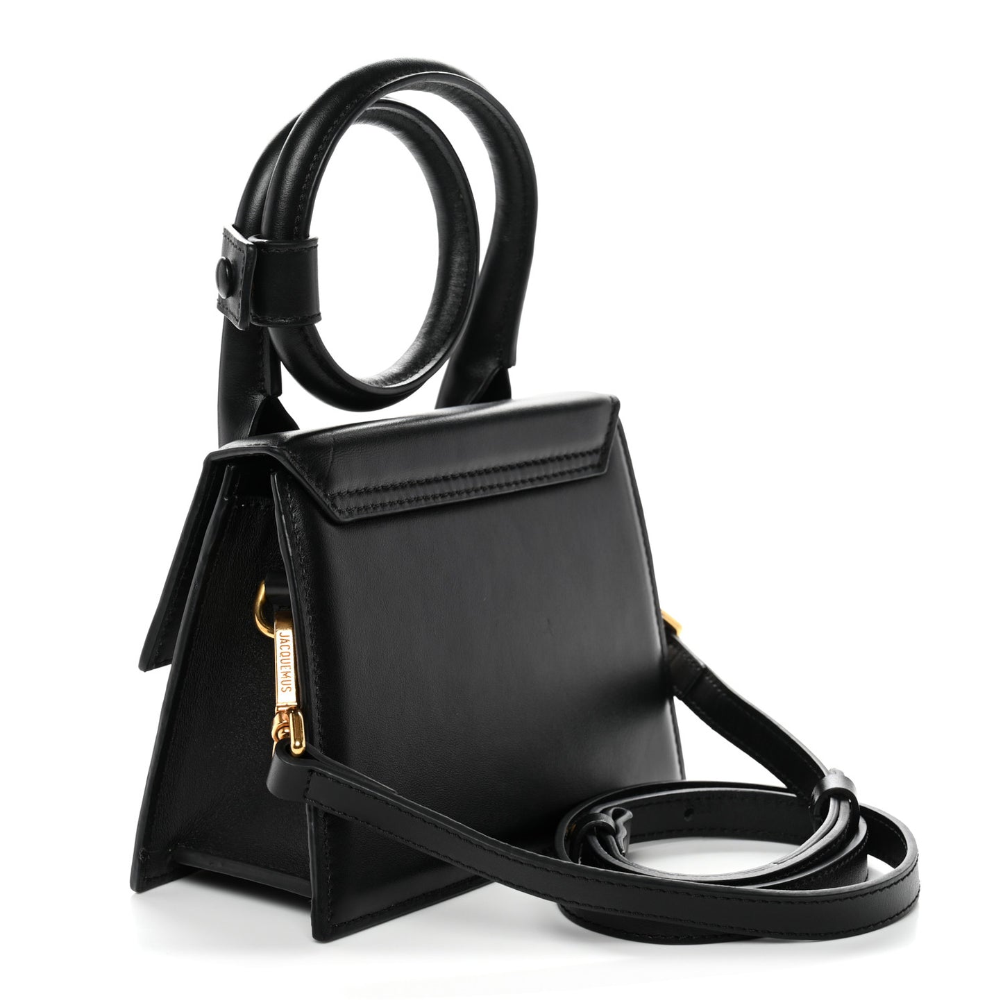 Smooth Calfskin Le Chiquito Noeud Black