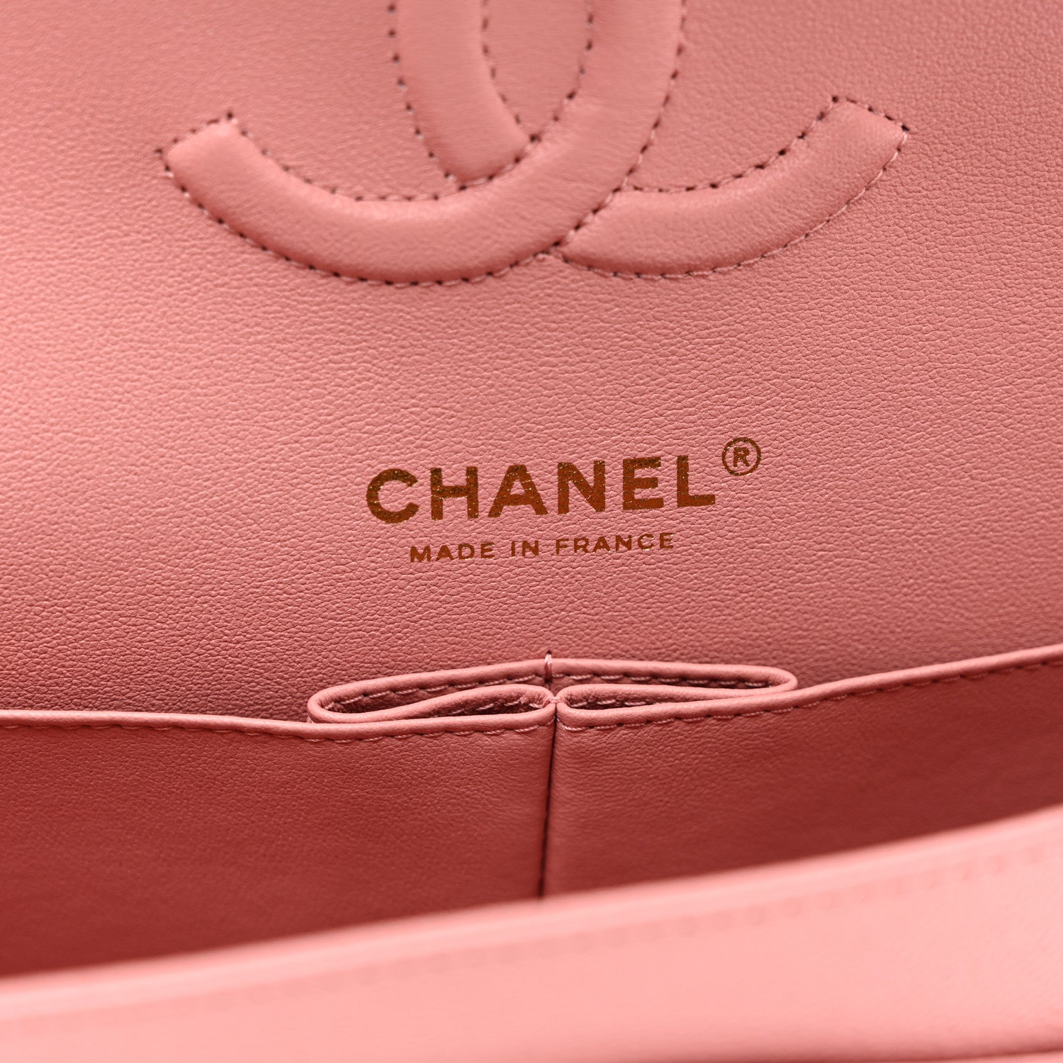 Chanel Caviar Quilted Medium Double Flap Pink 6 of 11