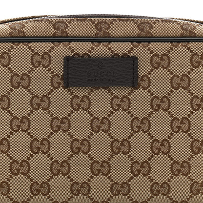 Gucci Monogram Belt Bag Dark Brown 9 of 11
