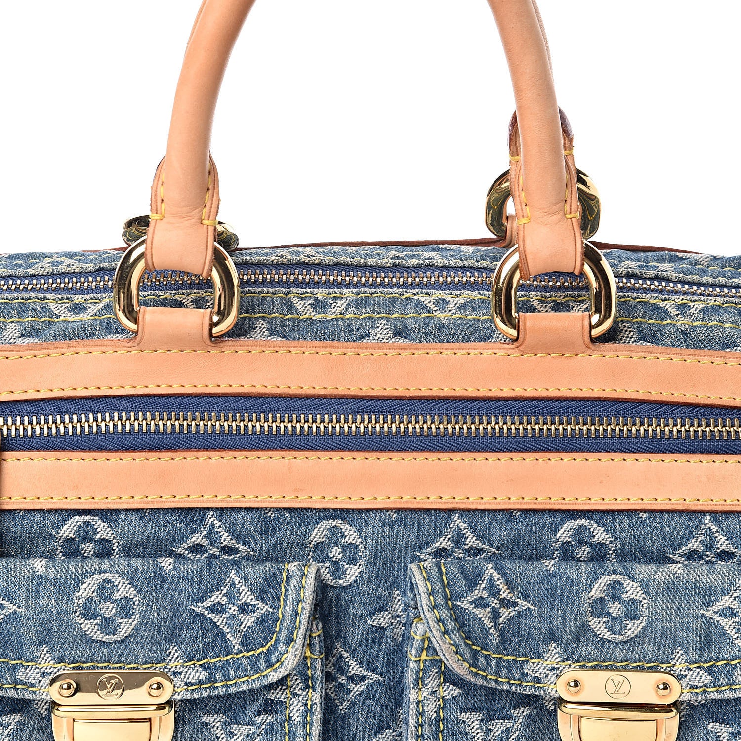Louis Vuitton Monogram Denim Neo Speedy Blue 12 of 12