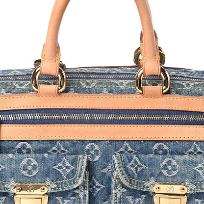 Louis Vuitton Monogram Denim Neo Speedy Blue 12 of 12