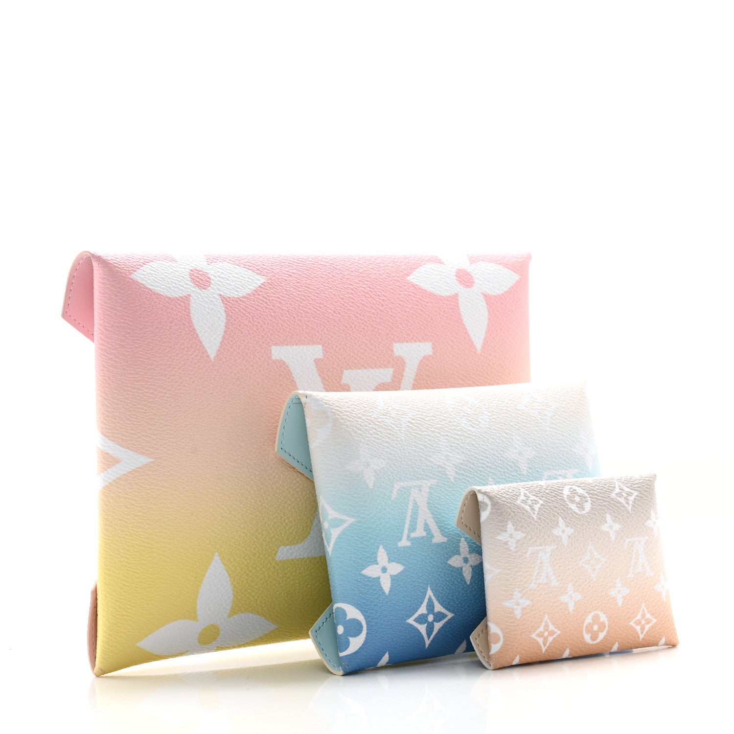 Louis Vuitton Monogram Giant By The Pool Kirigami Pochette Set 3 of 12