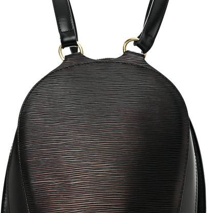 Louis Vuitton Epi Mabillon Backpack Black 8 of 10