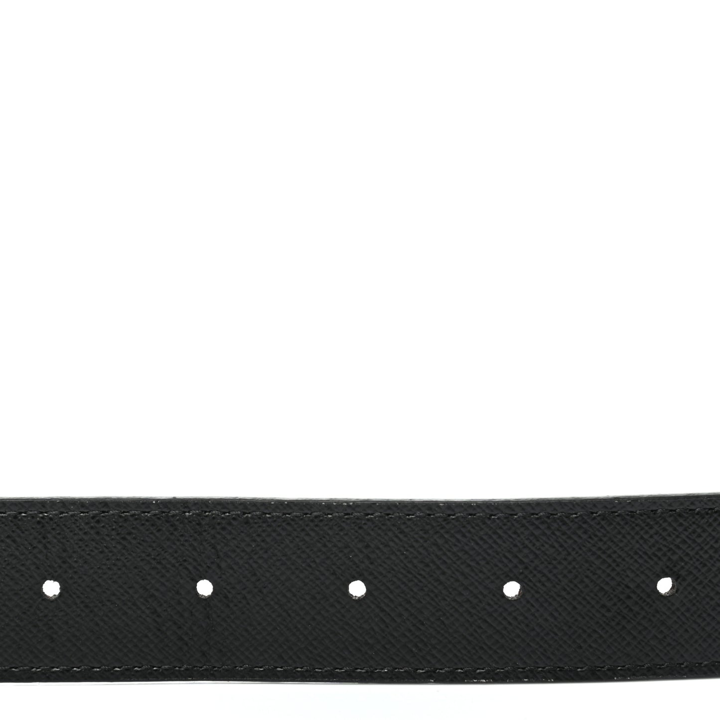 Calfskin Monogram 30mm LV Initiales Reversible Belt 80 32 Black