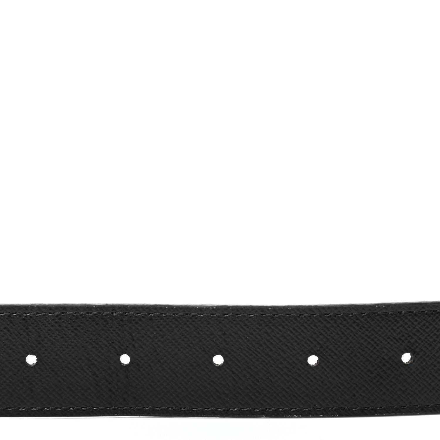 Louis Vuitton Calfskin Monogram 30mm LV Initiales Reversible Belt 80 32 Black 5 of 5