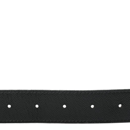 Louis Vuitton Calfskin Monogram 30mm LV Initiales Reversible Belt 80 32 Black 5 of 5