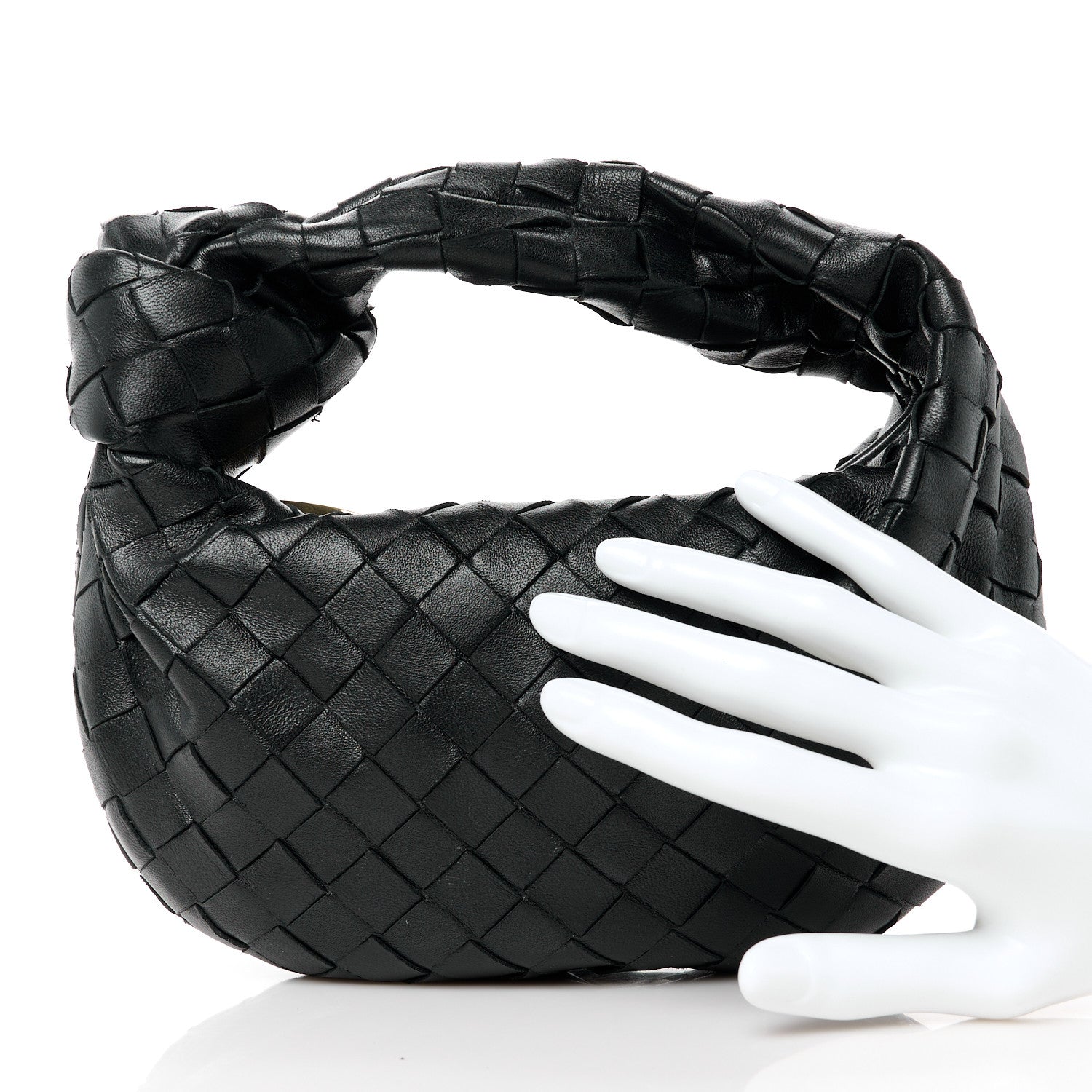Bottega Veneta Nappa Intrecciato Mini Jodie Black 2 of 12