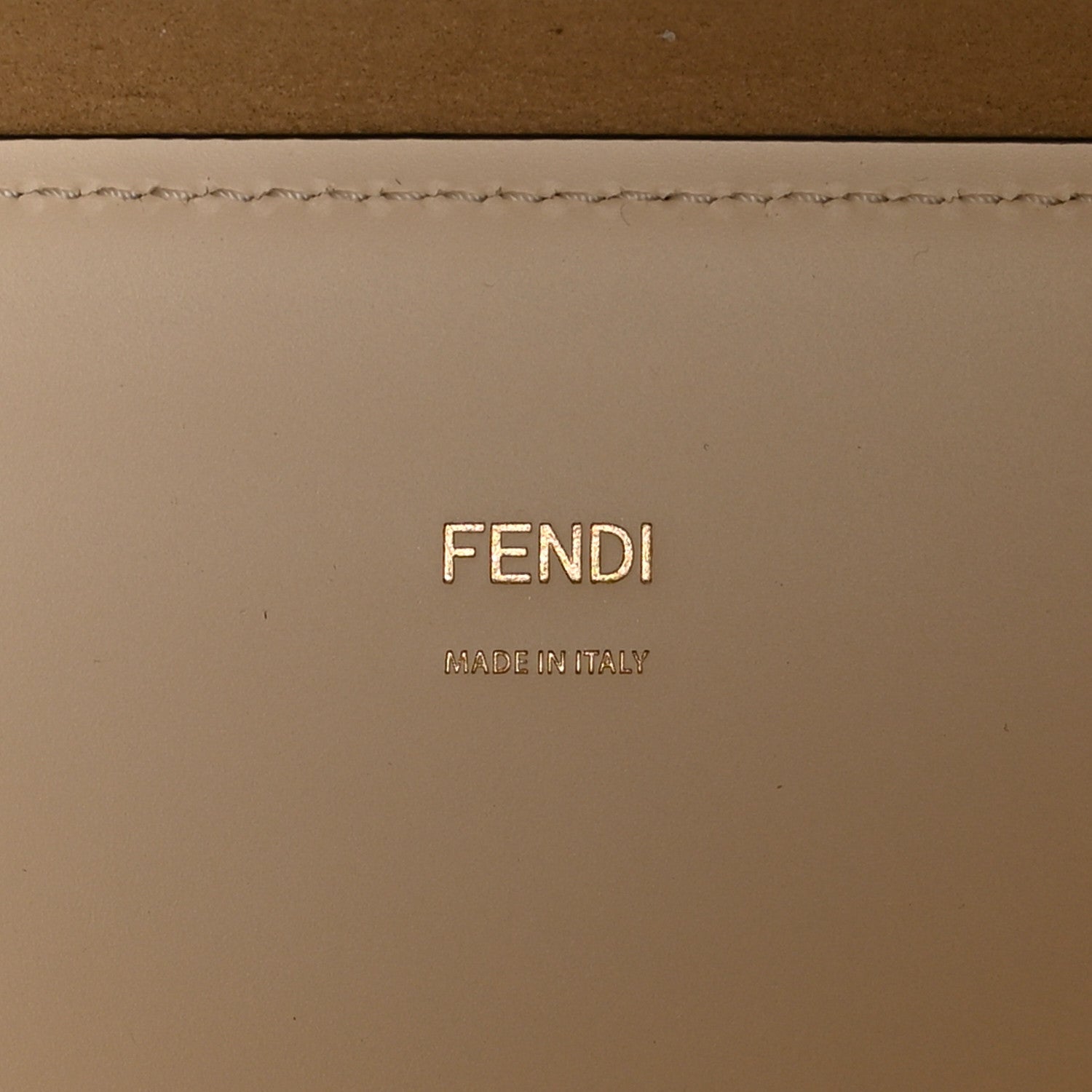 Fendi Vitello King Plexiglass Medium Fendi Sunshine Shopper Tote White Ice 4 of 9