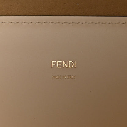 Fendi Vitello King Plexiglass Medium Fendi Sunshine Shopper Tote White Ice 4 of 9