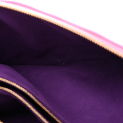 Louis Vuitton Lambskin Embossed Monogram Vuittamins Coussin PM Rose Violet 8 of 13