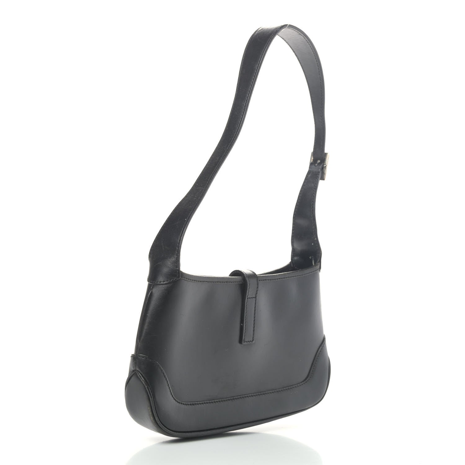 Gucci Calfskin Jackie O Hobo Black 2 of 8