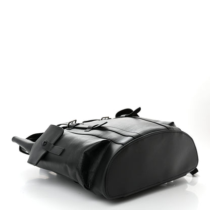 Louis Vuitton Epi Christopher Backpack PM Black 6 of 13
