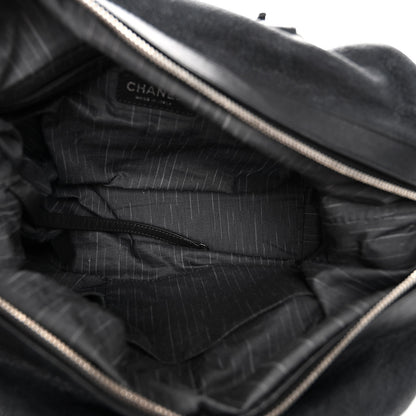 Chanel Washed Calfskin Tote Black 5 of 10