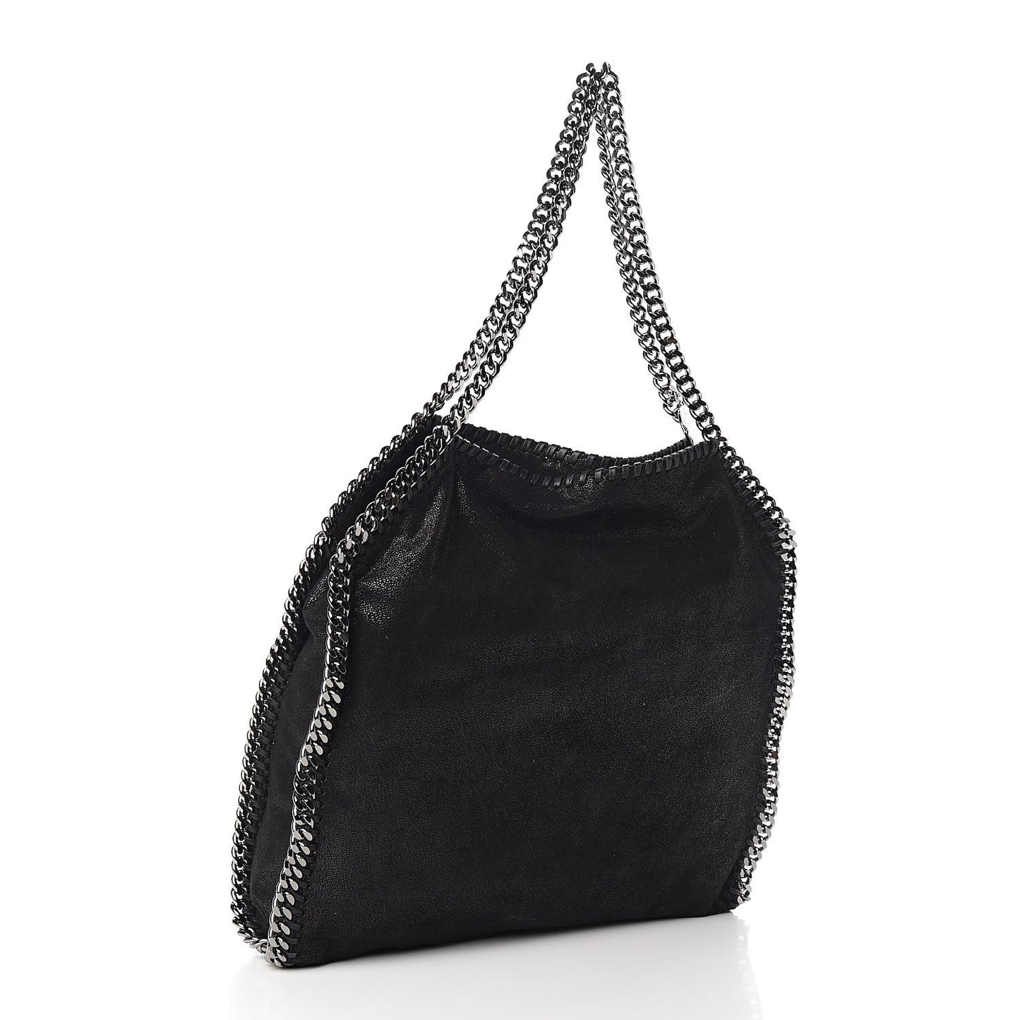 Shaggy Deer Small Falabella Tote Black