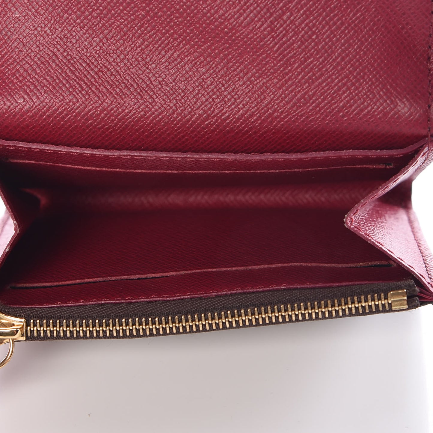 Monogram Rosalie Coin Purse Fuchsia