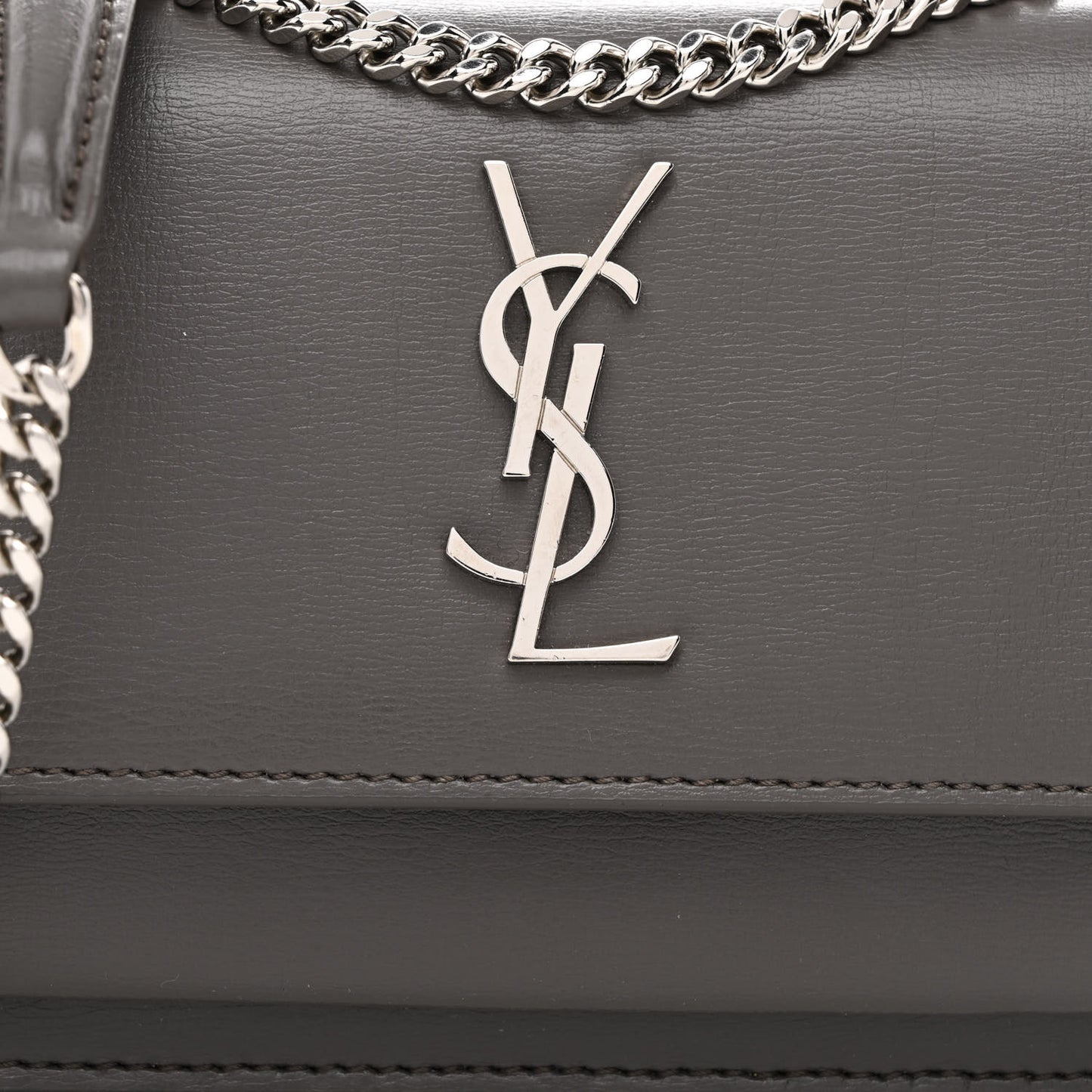 Calfskin Monogram Sunset Chain Wallet Earth