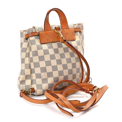 Louis Vuitton Damier Azur Sperone BB Backpack 3 of 12