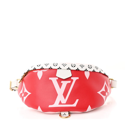 Louis Vuitton Monogram Giant Bumbag Rouge 1 of 10