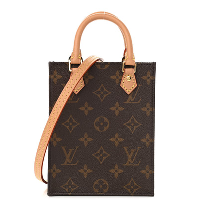 Louis Vuitton Monogram Petit Sac Plat 1 of 9
