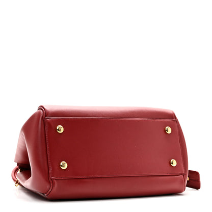 Loewe Supple Calfskin Medium Madrid Bag Dark Burgundy 4 of 10