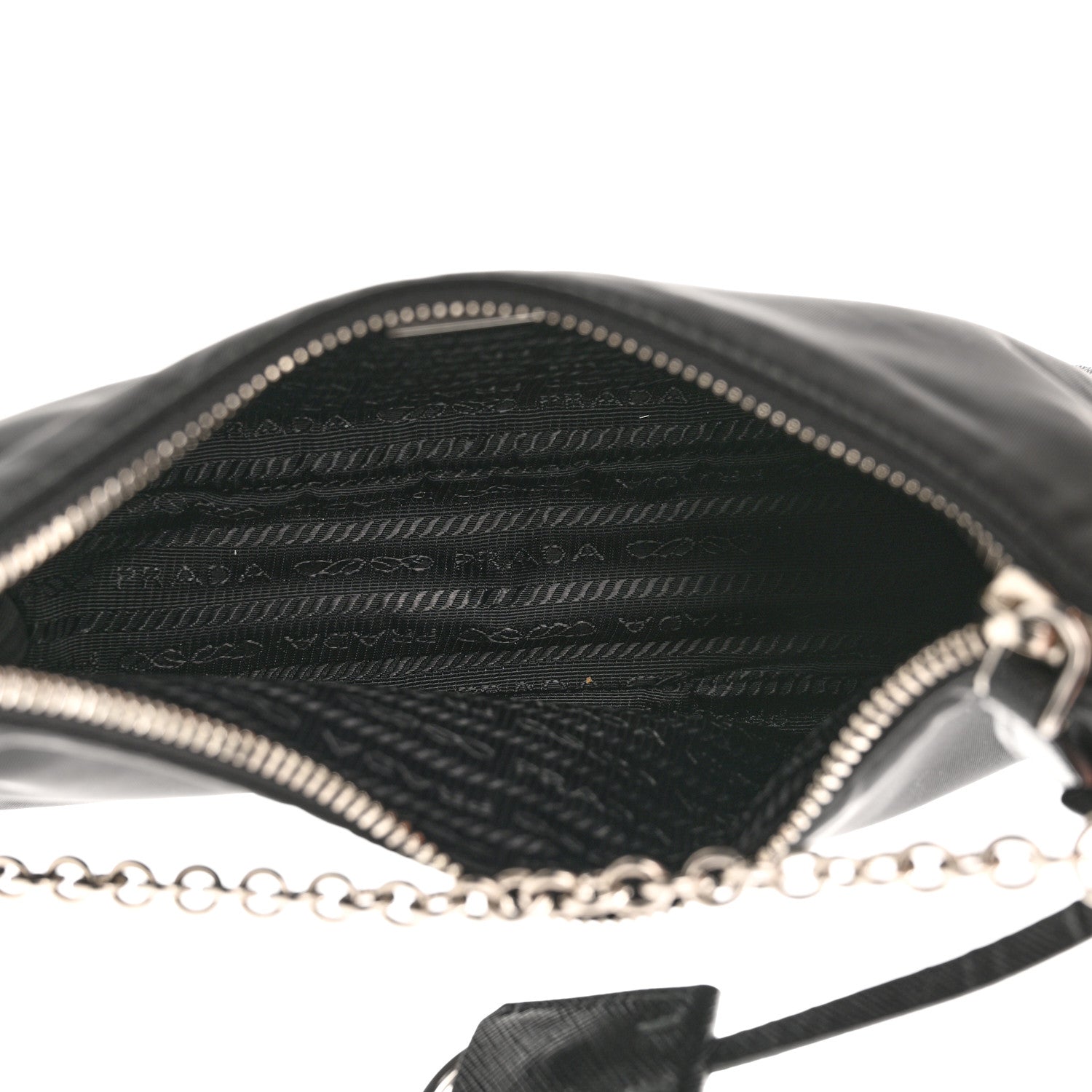 Prada Nylon Re-Edition 2005 Shoulder Bag Black 5 of 10