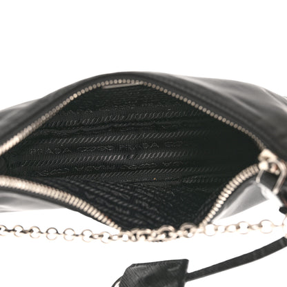 Prada Nylon Re-Edition 2005 Shoulder Bag Black 5 of 10
