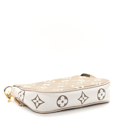 Louis Vuitton Empreinte Spring in the City Mini Pochette Accessories Kaki Beige Cream 6 of 7