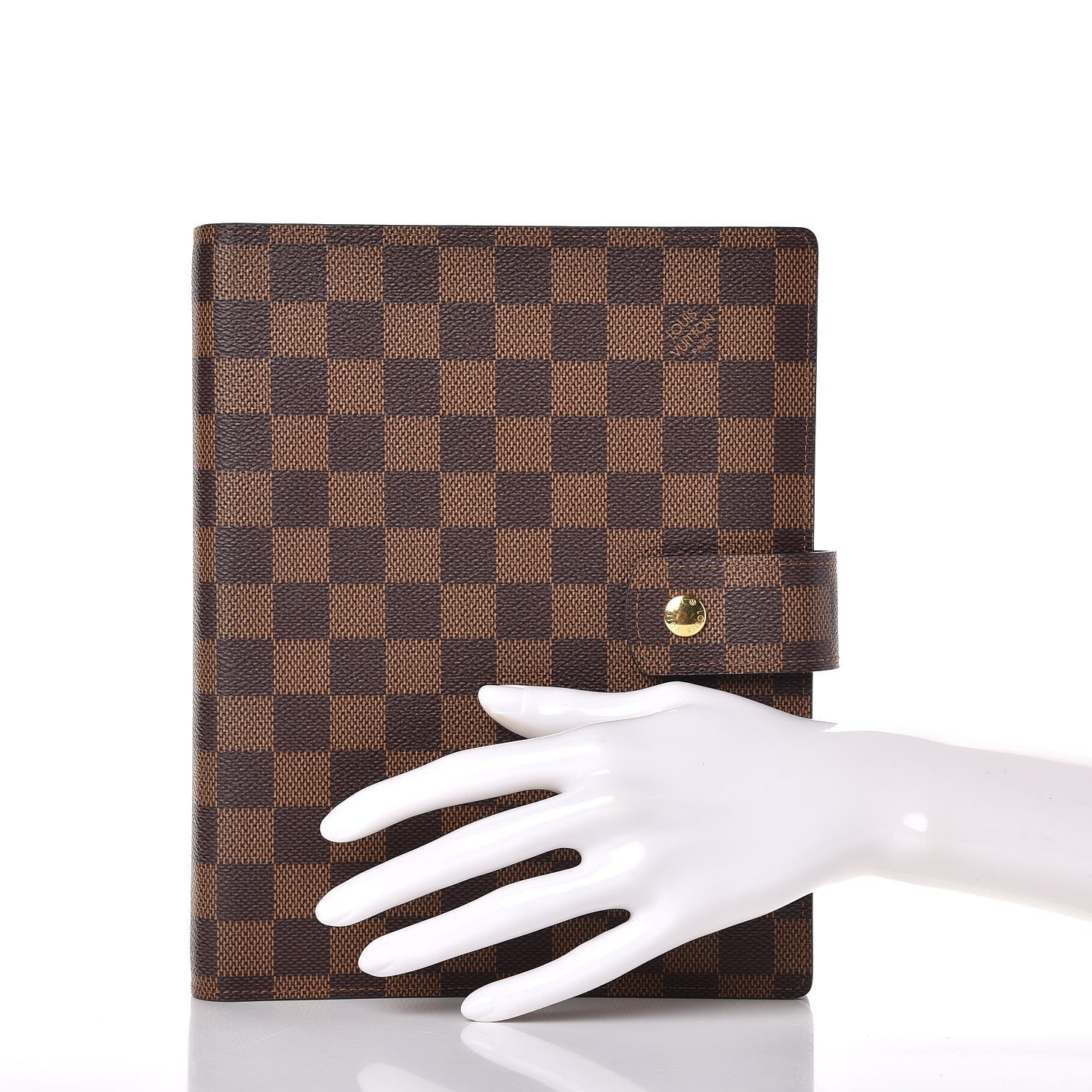 Louis Vuitton Damier Ebene Large Ring Agenda Cover 2 of 8
