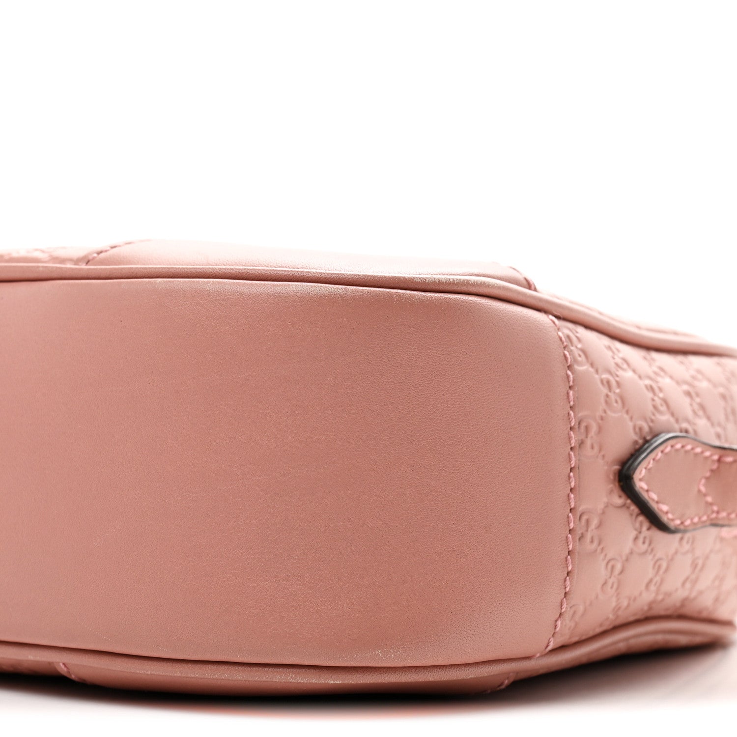 Gucci Soft Microguccissima Mini Bree Messenger Bag Soft Pink 9 of 10