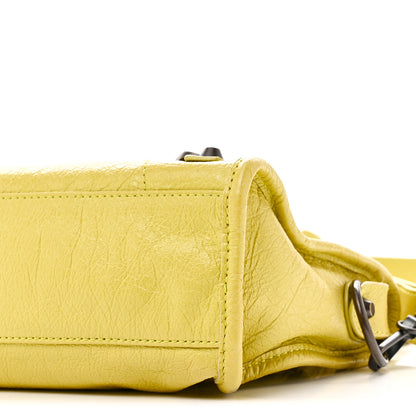 Balenciaga Agneau Classic Silver Hardware Mini City Jaune Poussin 11 of 11