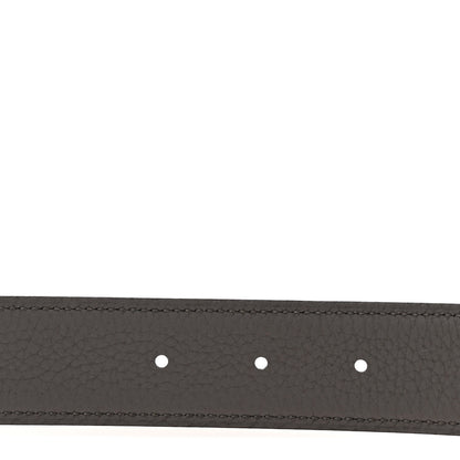 Hermes Box Togo 38mm Constance H Belt 90 36 Black Etain 4 of 6