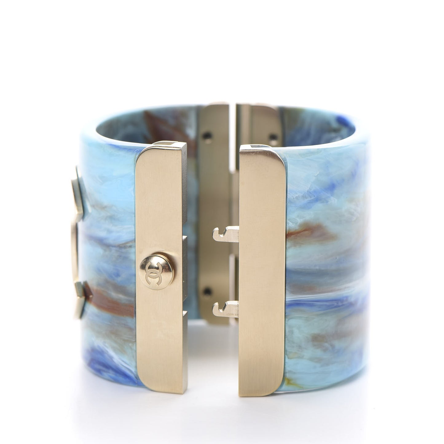 Resin CC Cuff Blue Multicolor