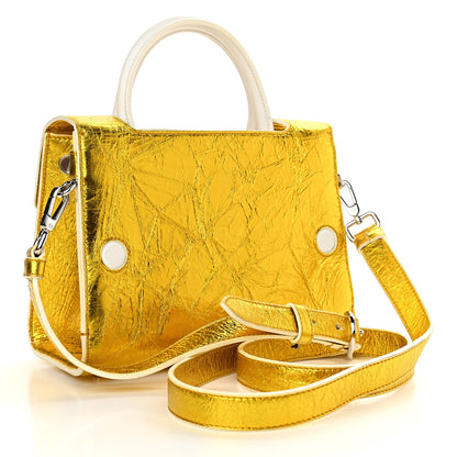 Christian Dior Metallic Calfskin Mini Diorever Flap Gold 3 of 15