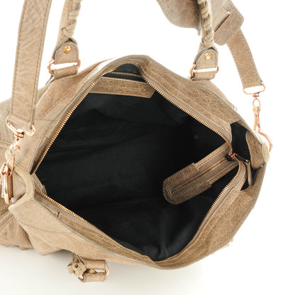 Balenciaga Agneau Giant 12 Rose Gold Hardware City Gris Poivre 6 of 8