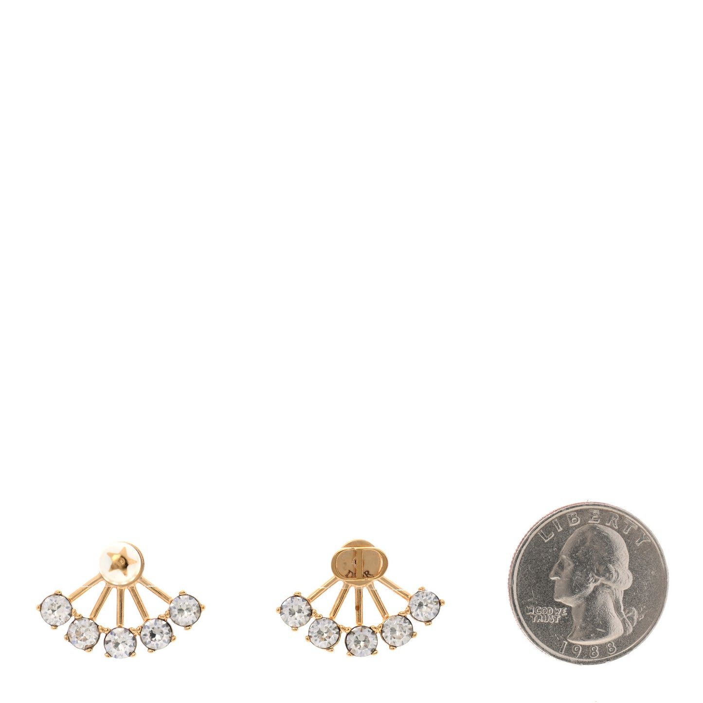 Crystal Pearl La Peite Tribale Earrings