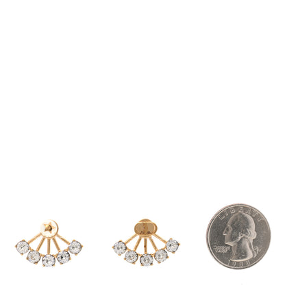 Christian Dior Crystal Pearl La Peite Tribale Earrings 2 of 4