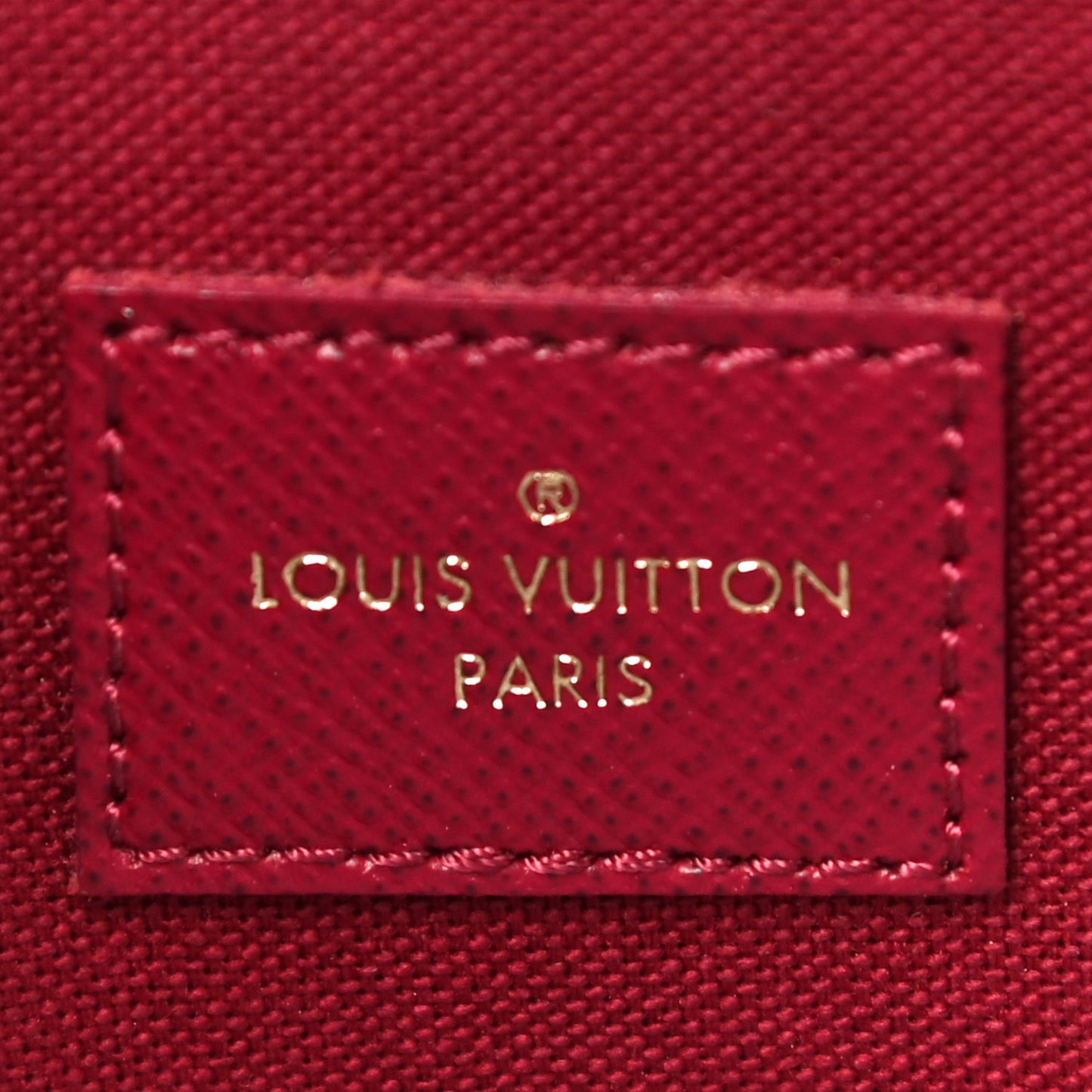 Monogram Pochette Felicie Chain Wallet Fuchsia