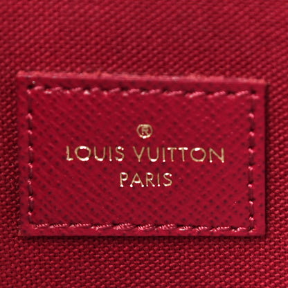 Louis Vuitton Monogram Pochette Felicie Chain Wallet Fuchsia 7 of 11