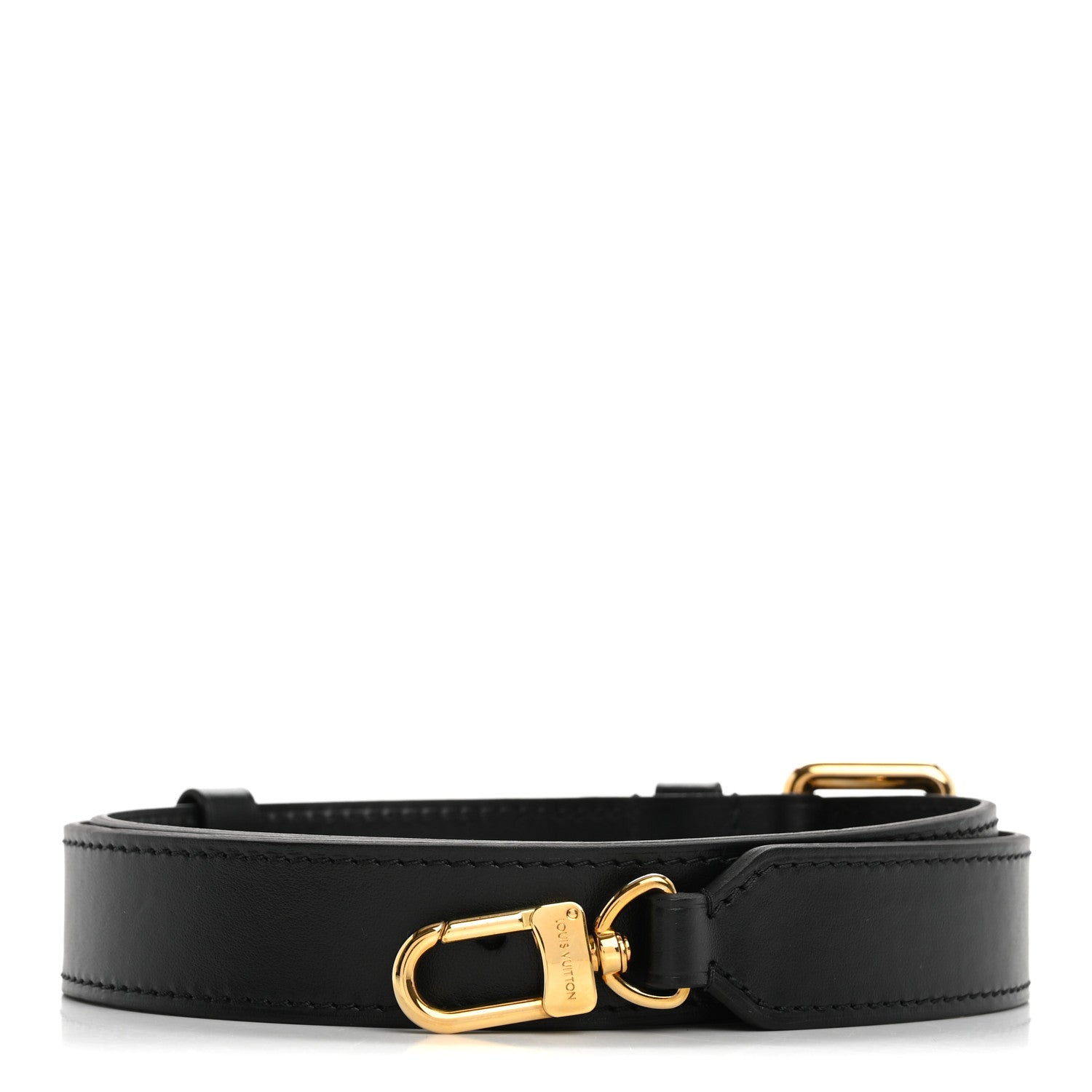 Louis Vuitton Calfskin Odeon PM Adjustable Shoulder Strap Black 1 of 6