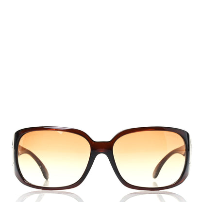 Chanel CC Sunglasses 6014 Brown 2 of 6