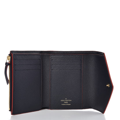 Louis Vuitton Empreinte Victorine Wallet Marine Rouge 7 of 9
