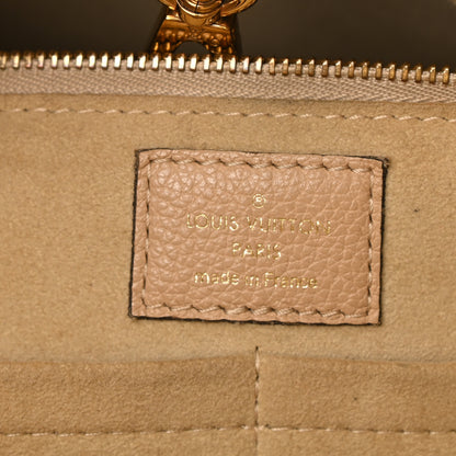 Louis Vuitton Calfskin Monogram Kimono Tote Dune 6 of 11