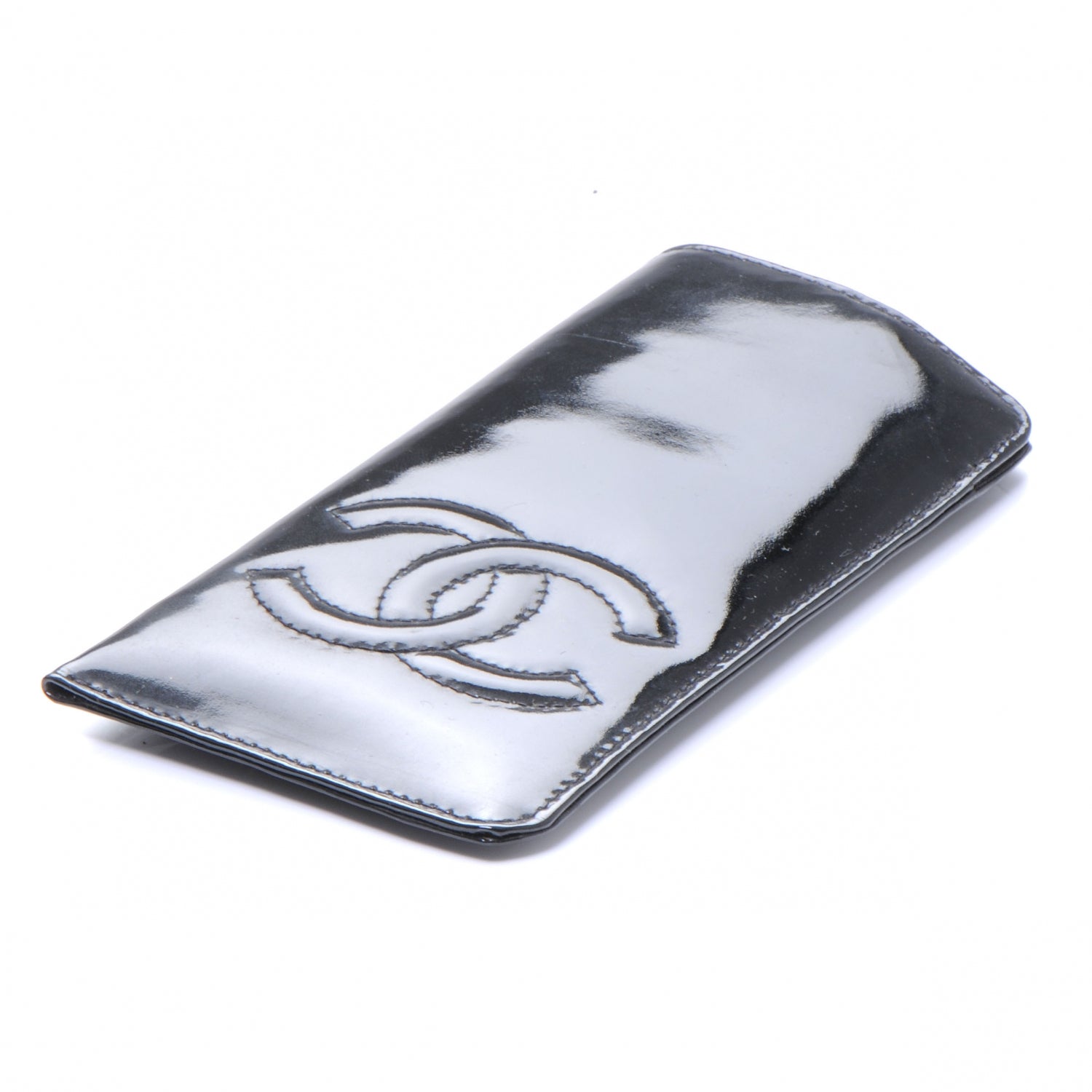 Chanel Patent Sunglasses Case Black 4 of 5