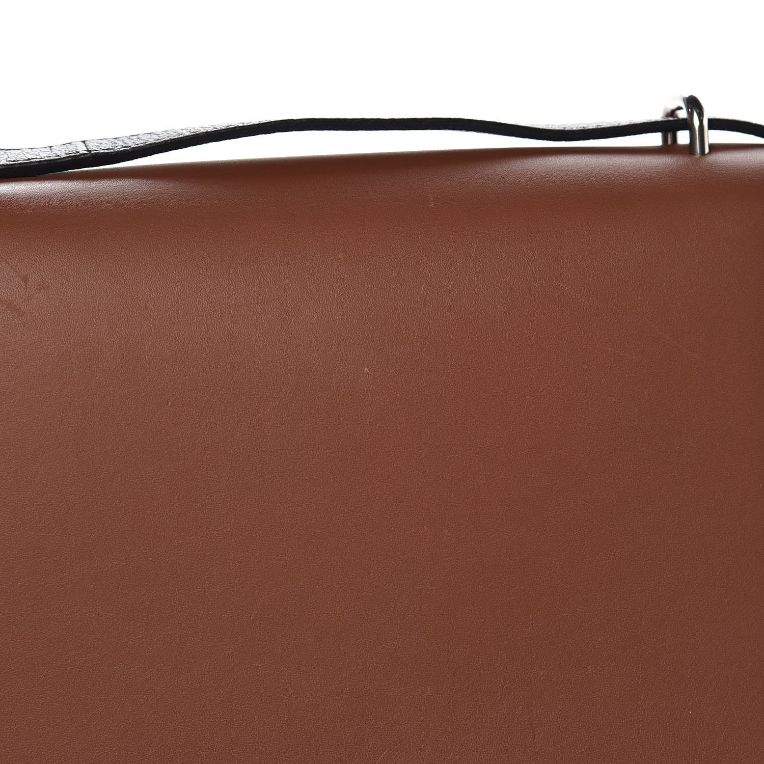 Burberry Calfskin Small D-Ring Bag Tan Black 10 of 10