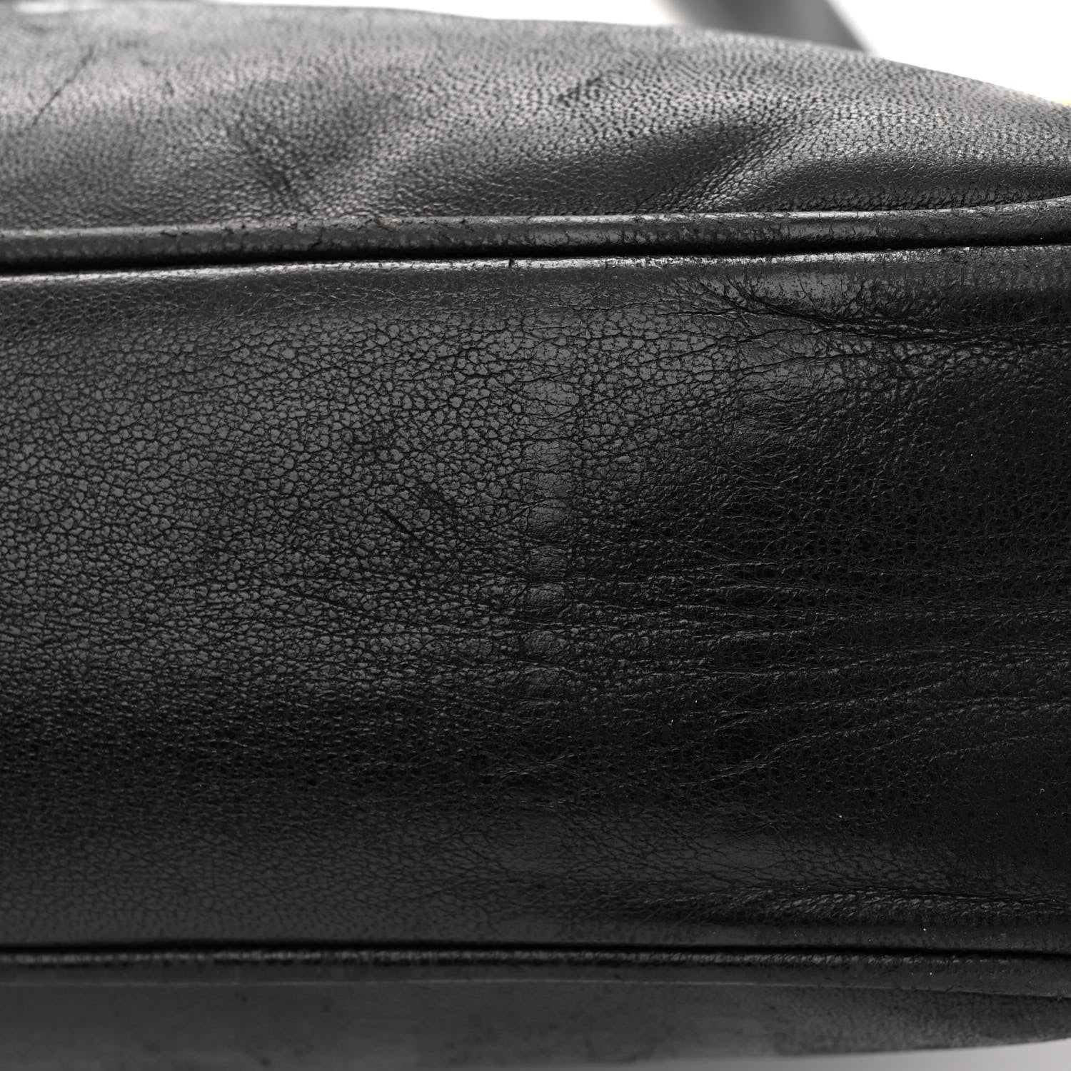 Chanel Lambskin Quilted Shopping Tote Black 14 of 18